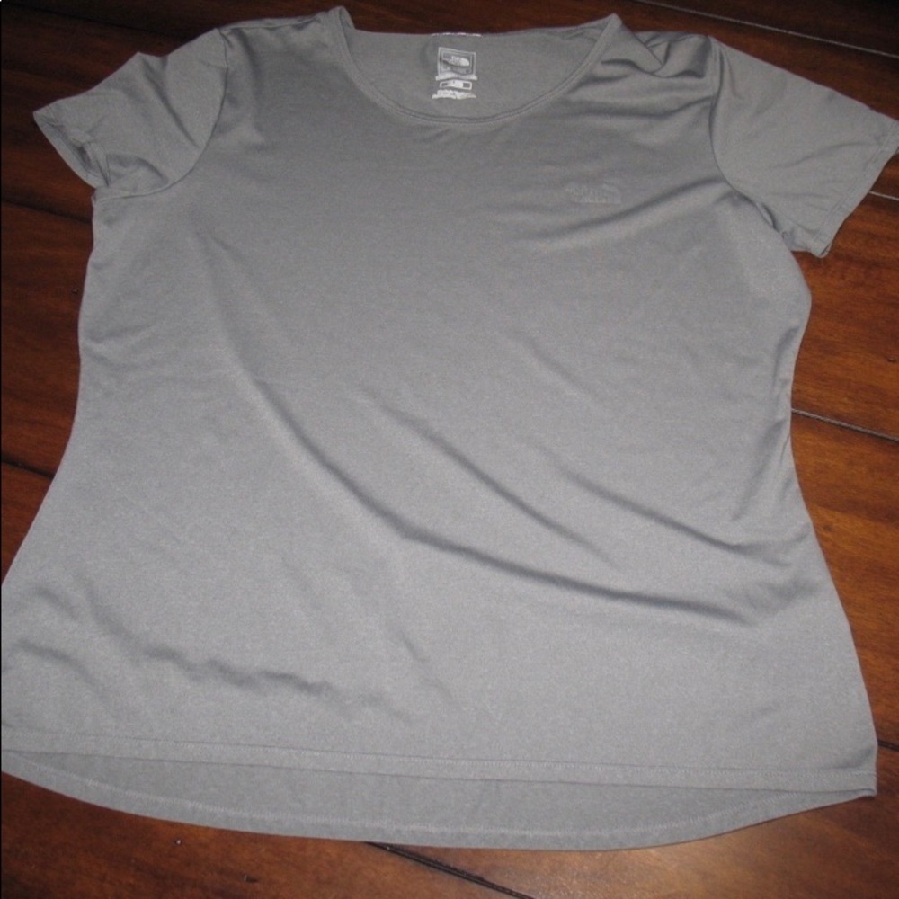 The North Face Shirt Silver Gray XL Large B6